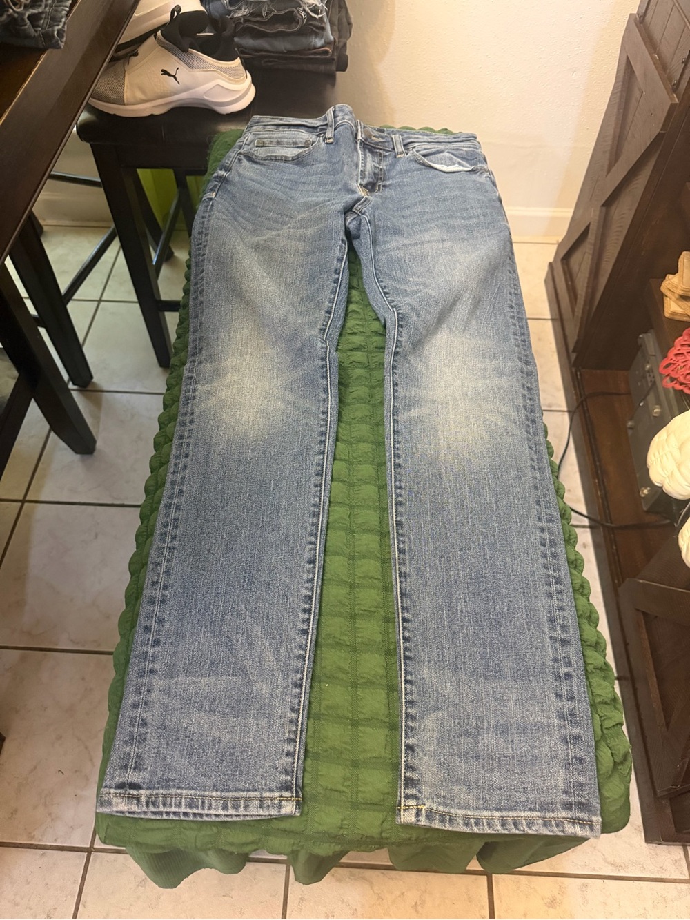 Aeropostale Men's Light Blue Relaxed Fit Jeans